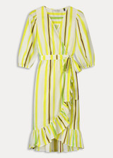 POM Striped Lemon Dress | SP7814 POM Striped Lemon Dress | SP7814