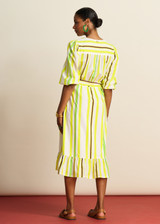 POM Striped Lemon Dress | SP7814 POM Striped Lemon Dress | SP7814