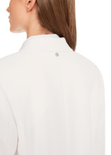 MARC CAIN COLLECTIONS Off-White Blazer With Hand-Stitching Details | YC 34.09 W56