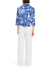 MARC CAIN COLLECTIONS Gentian Printed Blouse | YC 51.38 W69 MARC CAIN COLLECTIONS Gentian Printed Blouse | YC 51.38 W69