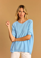 LAUREN VIDAL Pom Ciel Oversized Sweater | POM LAUREN VIDAL Pom Ciel Oversized Sweater | POM