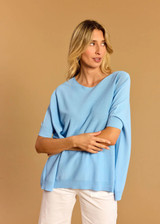 LAUREN VIDAL Pom Ciel Oversized Sweater | POM LAUREN VIDAL Pom Ciel Oversized Sweater | POM