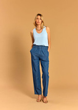 LAUREN VIDAL Tencel Posti Denim Trousers | POSTI LAUREN VIDAL Tencel Posti Denim Trousers | POSTI