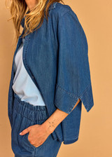 LAUREN VIDAL Tessa Denim Tencel Shirt | TESSA LAUREN VIDAL Tessa Denim Tencel Shirt | TESSA