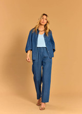 LAUREN VIDAL Tessa Denim Tencel Shirt | TESSA LAUREN VIDAL Tessa Denim Tencel Shirt | TESSA