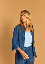 LAUREN VIDAL Tessa Denim Tencel Shirt | TESSA LAUREN VIDAL Tessa Denim Tencel Shirt | TESSA
