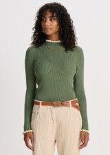 POM Turtleneck - Mythical Green | SP7459