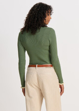 POM Turtleneck - Mythical Green | SP7459