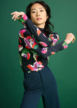 POM Turtleneck - Violets | SP7387