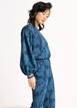 POM Top - Swirl Horizon Blue | SP7394