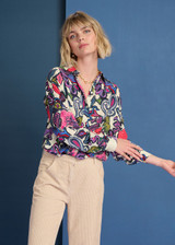POM Blouse - Milly Full Glow Ecru | SP7406