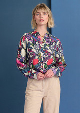 POM Blouse - Milly Full Glow Ecru | SP7406