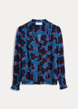 POM Blouse - Flower Pop Blue | SP7407