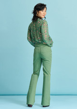 POM Jeans - Kate Flare Mythical Green | SP7487 POM Jeans - Kate Flare Mythical Green | SP7487