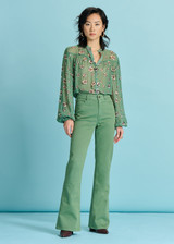 POM Jeans - Kate Flare Mythical Green | SP7487