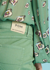 POM Jeans - Kate Flare Mythical Green | SP7487
