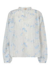MOS MOSH White Eisara Flob Blouse | 168270 MOS MOSH White Eisara Flob Blouse | 168270