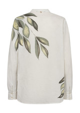 MOS MOSH Ecru Gemran Flick Blouse | 169850 MOS MOSH Ecru Gemran Flick Blouse | 169850