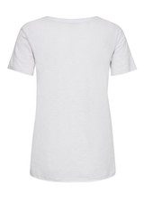 MOS MOSH White Gethi Deco Tee | 170520 MOS MOSH White Gethi Deco Tee | 170520