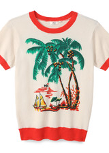 ME369 Palm Tree Nora 100% Cotton Shirt | 125S90950 ME369 Palm Tree Nora 100% Cotton Shirt | 125S90950