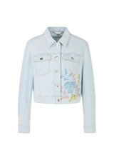 MARC CAIN COLLECTIONS Light Denim Rethink Together Bleached Denim Jacket | YC 31.13 D04 MARC CAIN COLLECTIONS Light Denim Rethink Together Bleached Denim Jacket | YC 31.13 D04