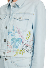 MARC CAIN COLLECTIONS Light Denim Rethink Together Bleached Denim Jacket | YC 31.13 D04 MARC CAIN COLLECTIONS Light Denim Rethink Together Bleached Denim Jacket | YC 31.13 D04
