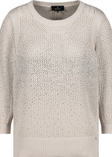 MONARI Beige Knitted Jumper With Embellishment | 409272 MONARI Beige Knitted Jumper With Embellishment | 409272