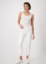 MONARI White Jeggings With Elasticated Waistband | 409516 MONARI White Jeggings With Elasticated Waistband | 409516