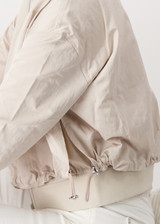 MONARI Beige Jacket With Double Hem | 409398 MONARI Beige Jacket With Double Hem | 409398