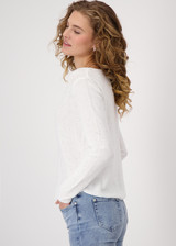 MONARI White Sequin Jumper | 409454 MONARI White Sequin Jumper | 409454