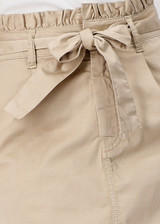 MONARI Brown Skirt With Frills | 409622 MONARI Brown Skirt With Frills | 409622