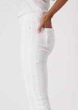 MONARI White Jeggings With Back Pockets | 409808 MONARI White Jeggings With Back Pockets | 409808