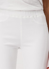 MONARI White Jeggings With Back Pockets | 409808 MONARI White Jeggings With Back Pockets | 409808
