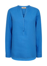 MOS MOSH Regatta Mmdanna Linen Blouse | 163720 MOS MOSH Regatta Mmdanna Linen Blouse | 163720