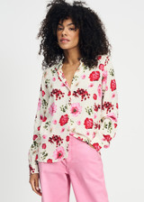 POM Blouse - Mila Bouquet Cream | SP9083