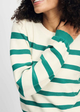 POM Pullover - Striped Fresh Green | SP9055 POM Pullover - Striped Fresh Green | SP9055