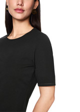 MARC CAIN ADDITIONS Black Sweater Knitted In Germany | ZA 41.09 M11