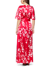 MARC CAIN GLAM Lollipop Rethink Together Glamorous Maxi Dress | ZG 21.04 W10