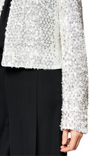 MARC CAIN GLAM Off-White Glamorous Jacket | ZG 31.03 W18
