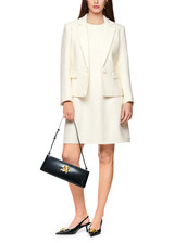 MARC CAIN GLAM Off-White Elegant Bouclé Blazer | ZG 34.02 W08