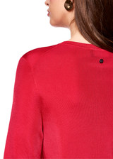MARC CAIN GLAM Lollipop Short Jumper With Round Neckline | ZG 41.08 M56