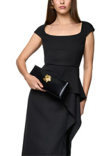 MARC CAIN GLAM Black Elegant Shoulder Bag | ZG TI.01 L01