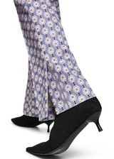 MARC CAIN COLLECTIONS Bluish Violet Fatsa Trousers In Scuba Jersey | ZC 81.08 J06