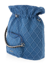 MARC CAIN SPORTS Vintage Blue Denim Bucket Bag | ZS T8.01 D10