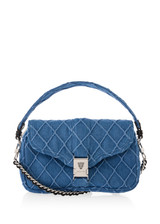 MARC CAIN SPORTS Vintage Blue Denim Shoulder Bag | ZS TI.03 D10