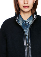 MARC CAIN SPORTS Navy Cool Reversible Jacket | ZS 12.01 W06