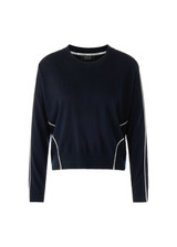 MARC CAIN SPORTS Navy Rethink Together Soft Jumper | ZS 41.02 M80