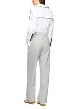 MARC CAIN SPORTS Silver Grey Washington Pull-On Trousers | ZS 81.05 W02