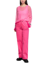 MARC CAIN SPORTS Dragon Fruit Washington Wide Corduroy Trousers | ZS 81.16 W21