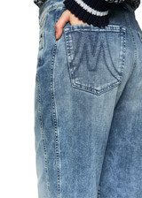 MARC CAIN SPORTS Vintage Blue Ruma Rethink Together High-Waist Jeans | ZS 82.02 D03